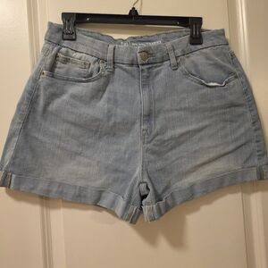 No Boundaries Blue Jean Shorts Classic Design